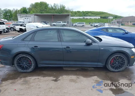 2018 Audi A4 2.0T Tech Premium из США, поврежденный, VIN WAUENAF4XJA038450